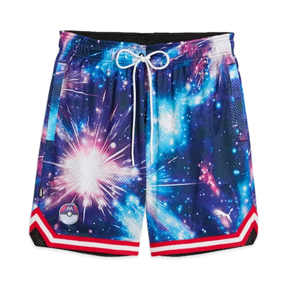 PUMA x Pokemon Mewtwo Shorts "PUMA Black"