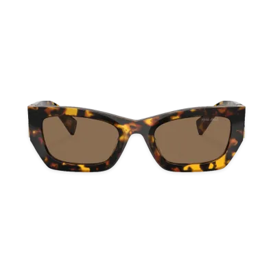 MIU MIU 0MU 09WS Sunglasses - - Acetate - "Brown"