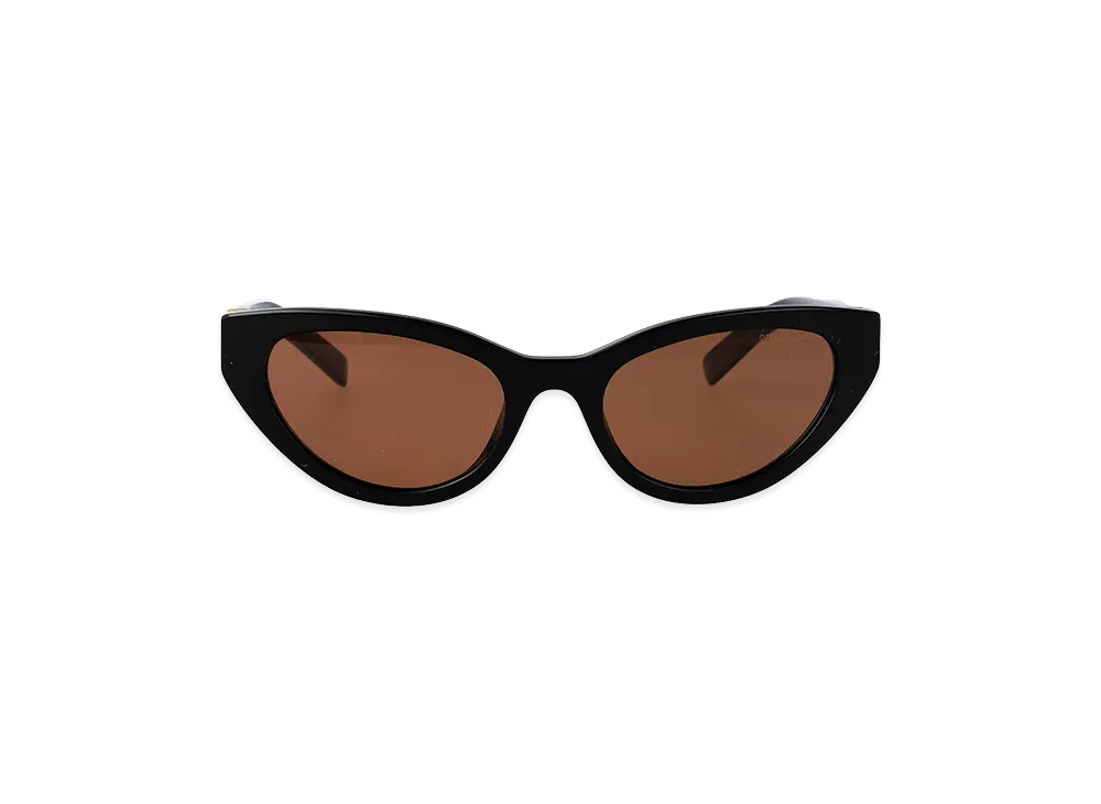 MIU MIU Women's Acetate Logo Sunglasses "Black"