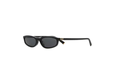 MIU MIU Women's Acetate Miu Regard Sunglasses "Black"