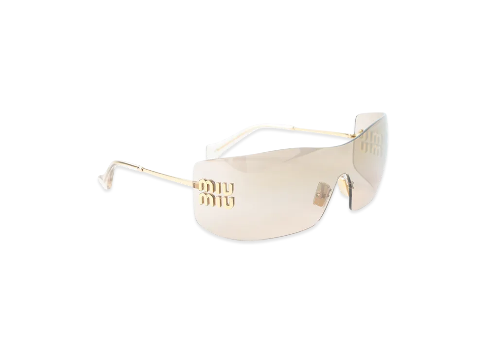 MIU MIU Women's Eyewear Acetate Sunglasses "Gold"