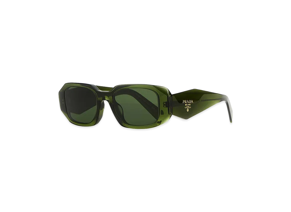 PRADA Women's Acetate Sunglasses "Green"