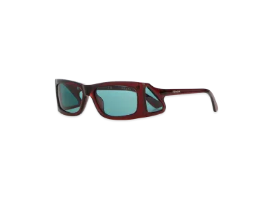 PRADA Acetate Opr B03s Sunglasses "Burgundy"