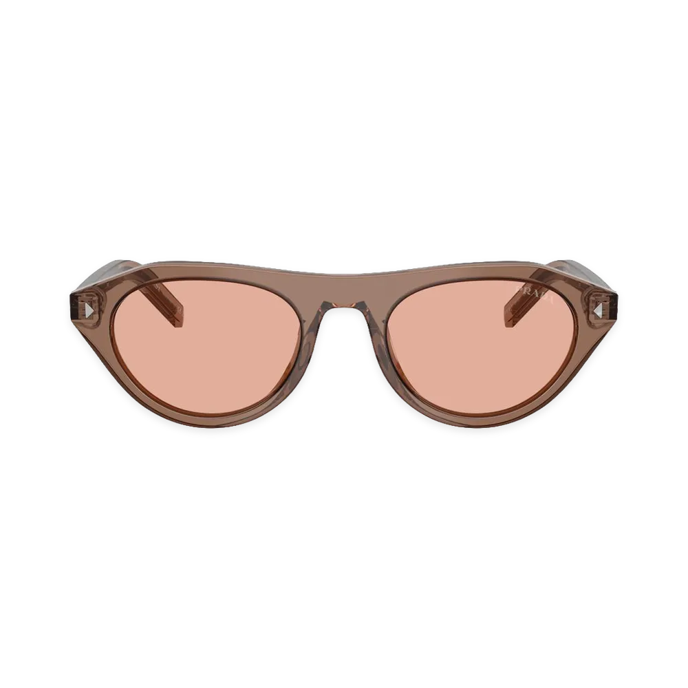 PRADA 0PR B15S Sunglasses "Brown"