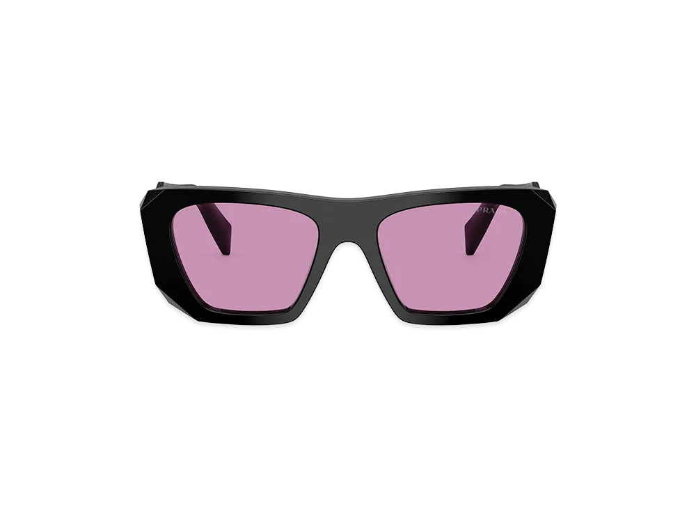PRADA Women's Eyewear Symbole Sunglasses "Black/Violet"
