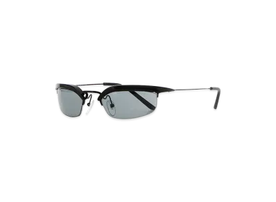 PRADA Women's Acetate And Metal Runway Sunglasses "Black"