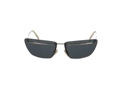 PRADA Women's Sunglasses "Gold/Dark Gray"