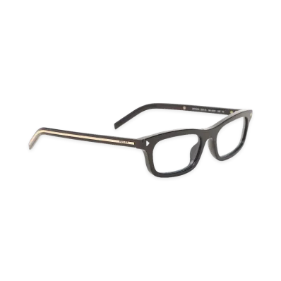 PRADA Women's Iconic Plaque Acetate Sunglasses "Black Black Blue"