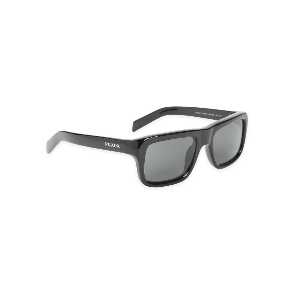PRADA Acetate Sunglasses "Black"