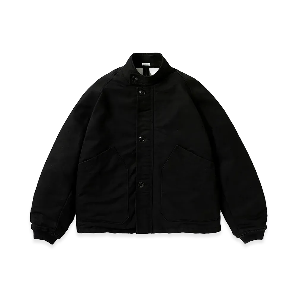 A.PRESSE Vintage British Royal Navy Cold Weather Jacket "Black"