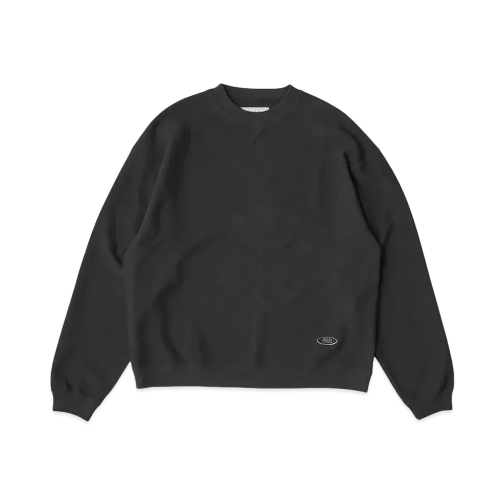 SEDAN ALL-PURPOSE Twill Jersey Sweatshirts "Black"