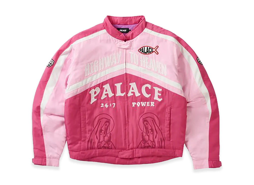 PALACE Highway To Heaven Jacket "Pink"