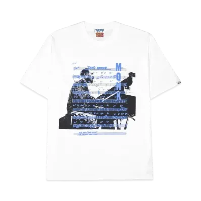 CITY COUNTRY CITY COTTON T-SHIRT THELONIUS MONK'ROUND MIDNIGHT "WHITE"