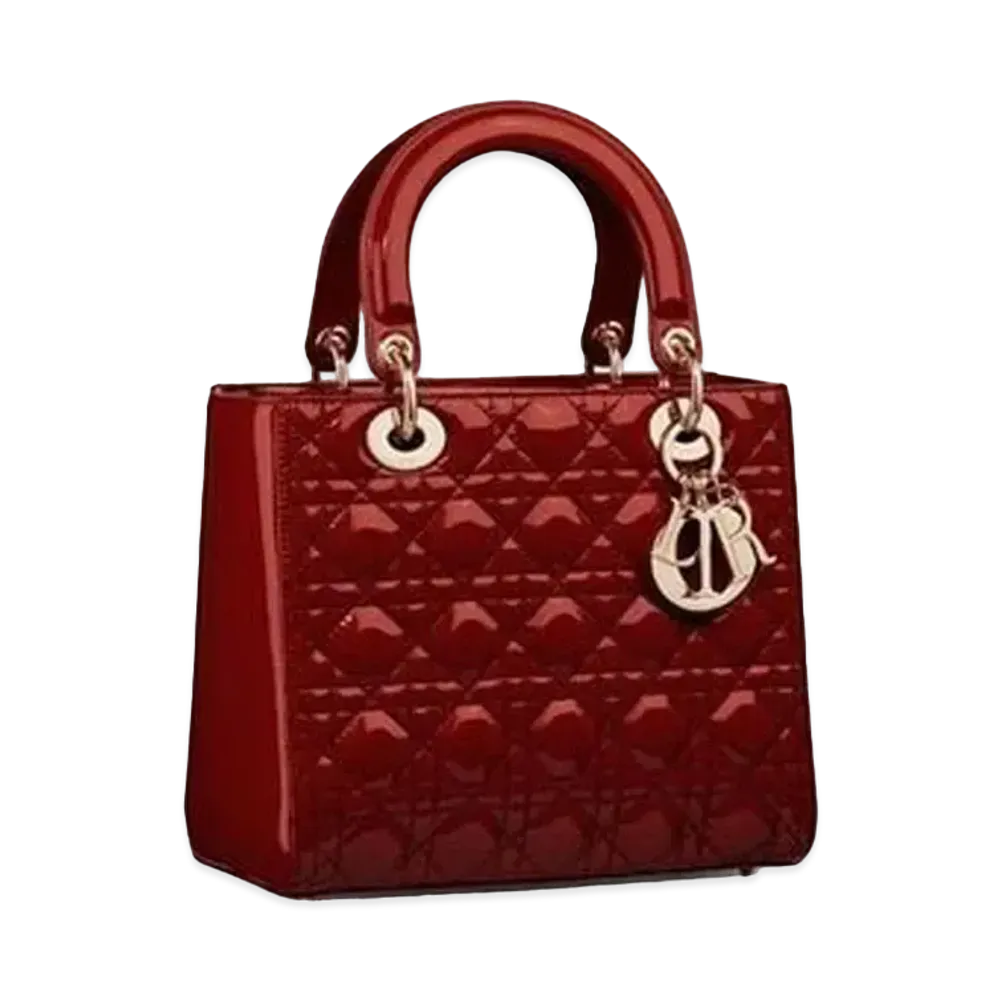 Dior Medium Lady Dior Bag "Red"