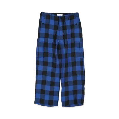 FACETASM Buffalo Check Pants "Blue Check"