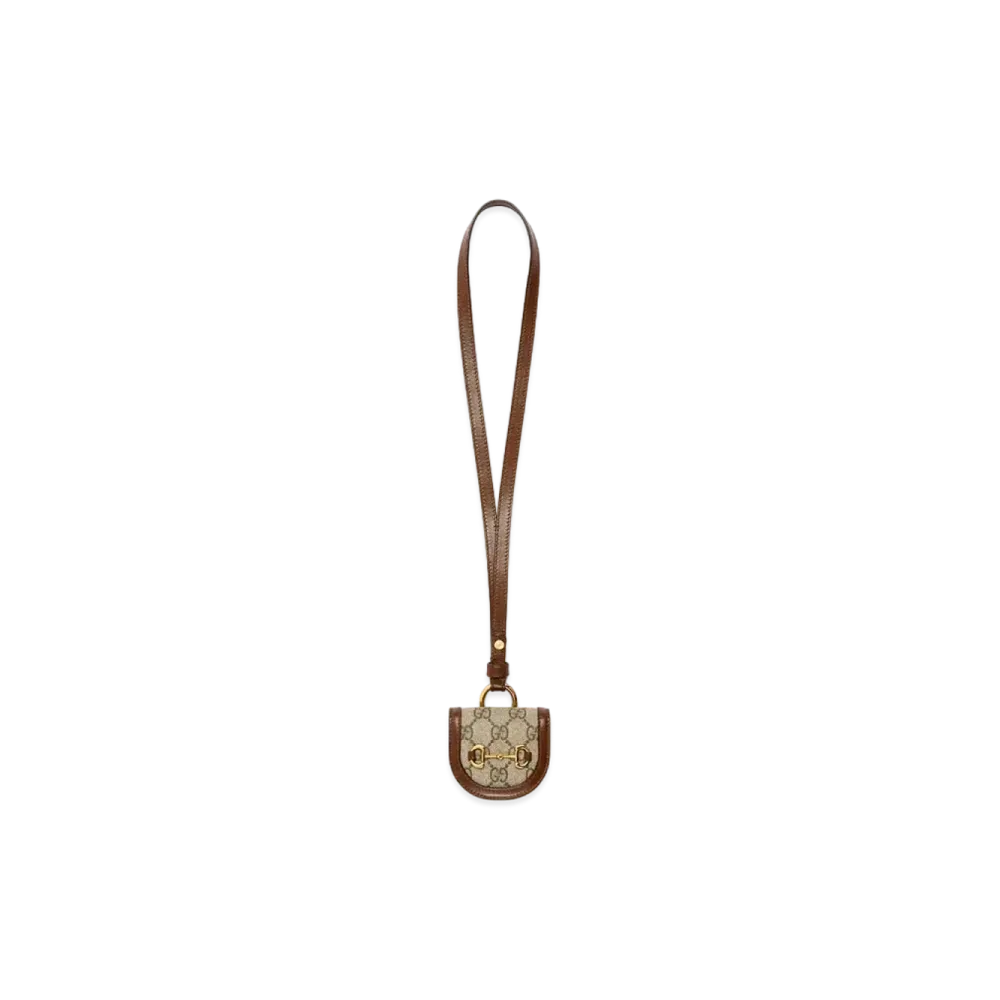 GUCCI Horsebit 1955 Airpods Case "GG Supreme"