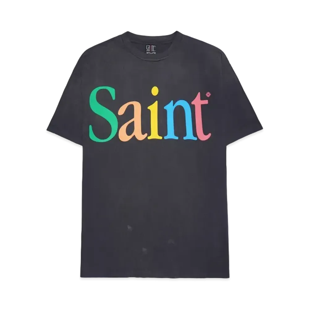 SAINT Mxxxxxx 24SS Coloful Saint SS Tee "Black"
