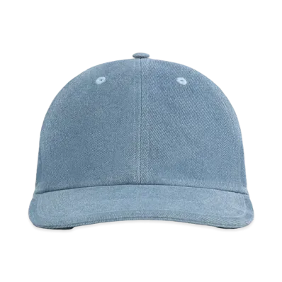 Aime Leon Dore Denim Printed Leather Hat "Light Wash"