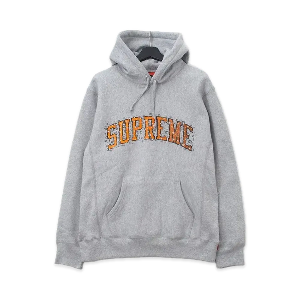 Supreme Water Arc Hooded Sweatshirt "Grey"