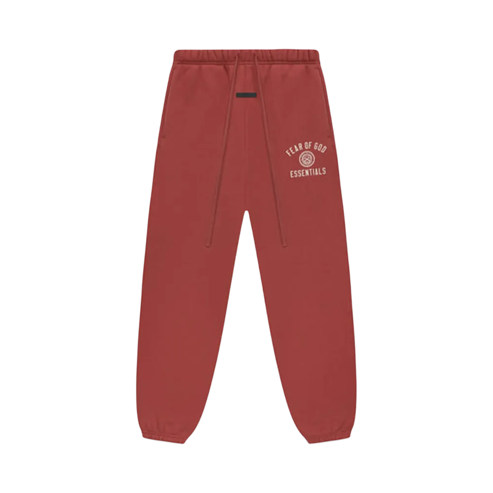 FEAR OF GOD Essentials Fleece Essential Sweatpant "Crimson"