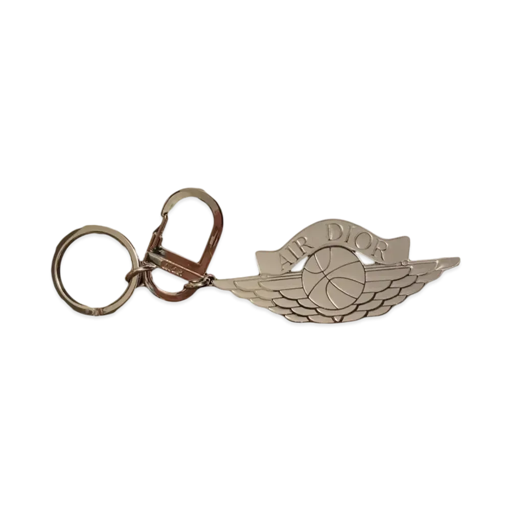 Dior x Air Jordan Wings Keychain "Silver"