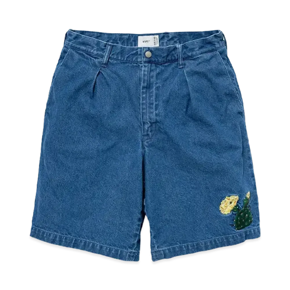 WTAPS WRKS2002 / Shorts / Cotton. Denim. Cacto "Indigo"