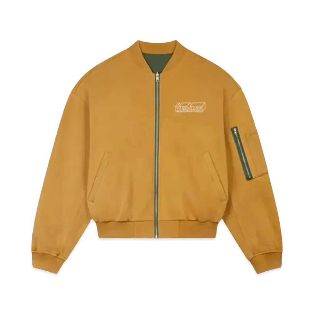 KENZO 'KUBE' Reversible Bomber "Dark Camel"