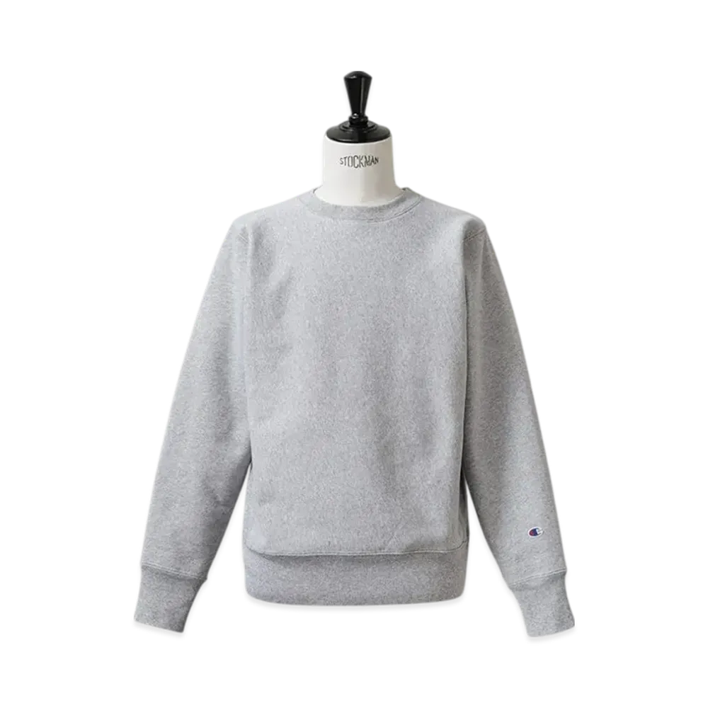 Champion Reverse Weave Crew Neck Sweatshirt 12.5oz "Oxford Gray"