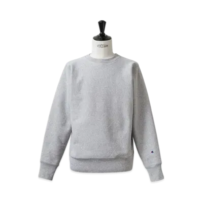 Champion Reverse Weave Crew Neck Sweatshirt 12.5oz "Oxford Gray"