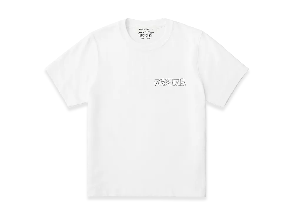 everyone Women's J.30000 Throwie 2026 Tee Shirt "White"