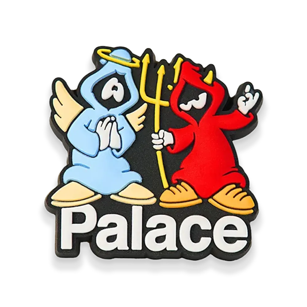 PALACE Right And Wrong Pin Badge "Multi"