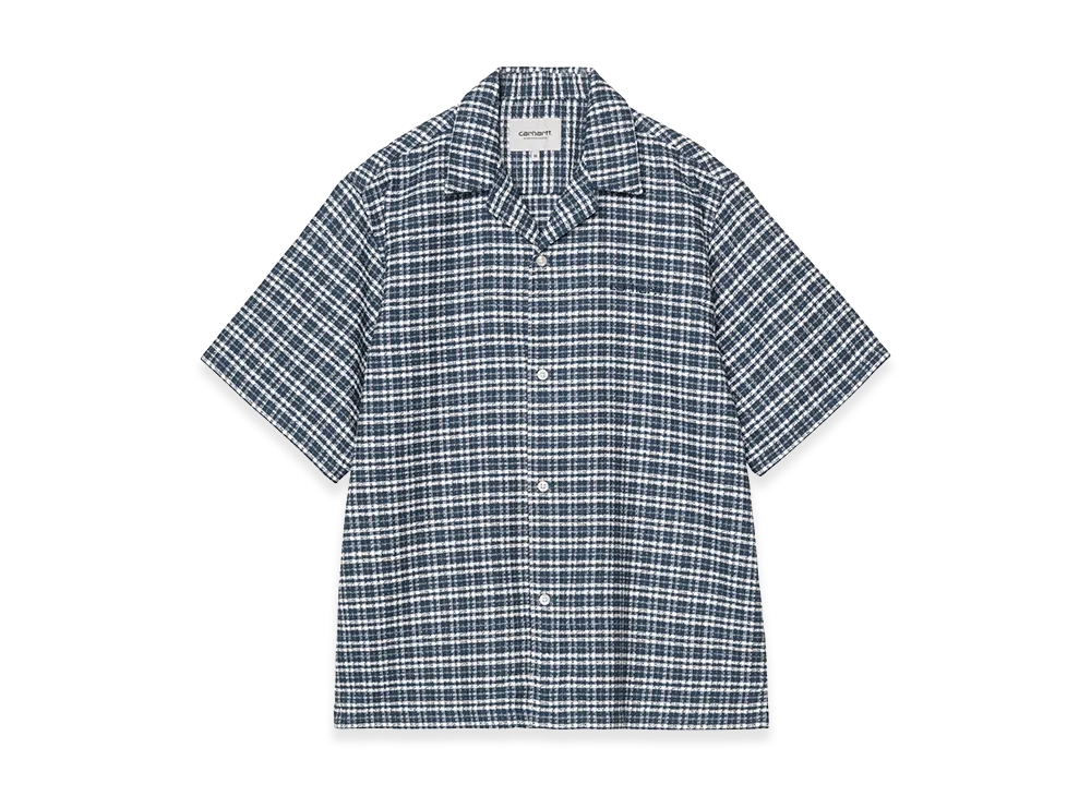 Carhartt WIP S/S Kander Shirt "Kander Check/Blue River"