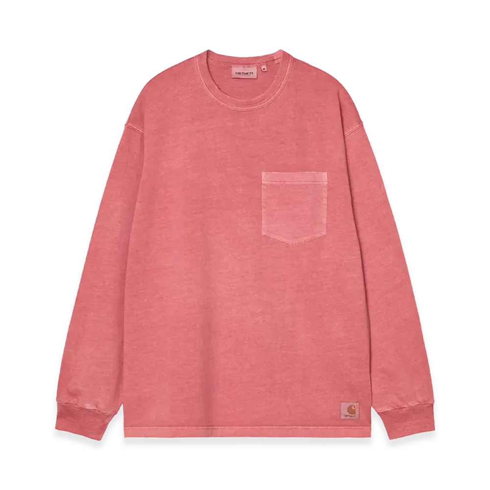 Carhartt WIP L/S Torion Pocket T-Shirt "Marsala(Grind Wash)"