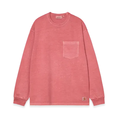 Carhartt WIP L/S Torion Pocket T-Shirt "Marsala(Grind Wash)"