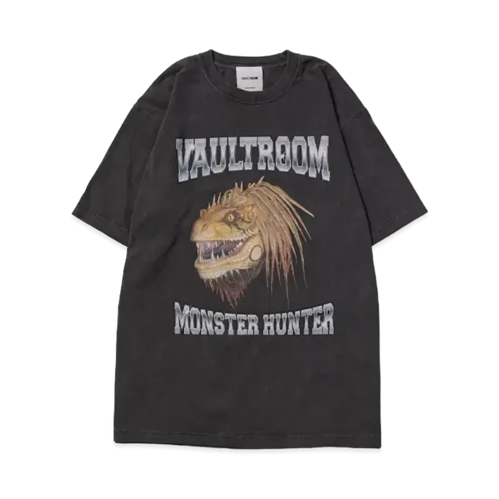 VAULTROOM x Monster Hunter Great Jagras Tee "Charcoal"
