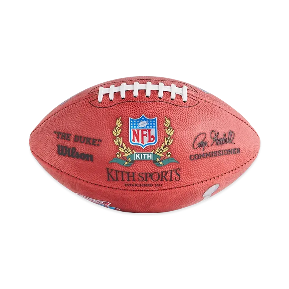 Kith x Wilson For The NFL New York Giants Football "Brown"