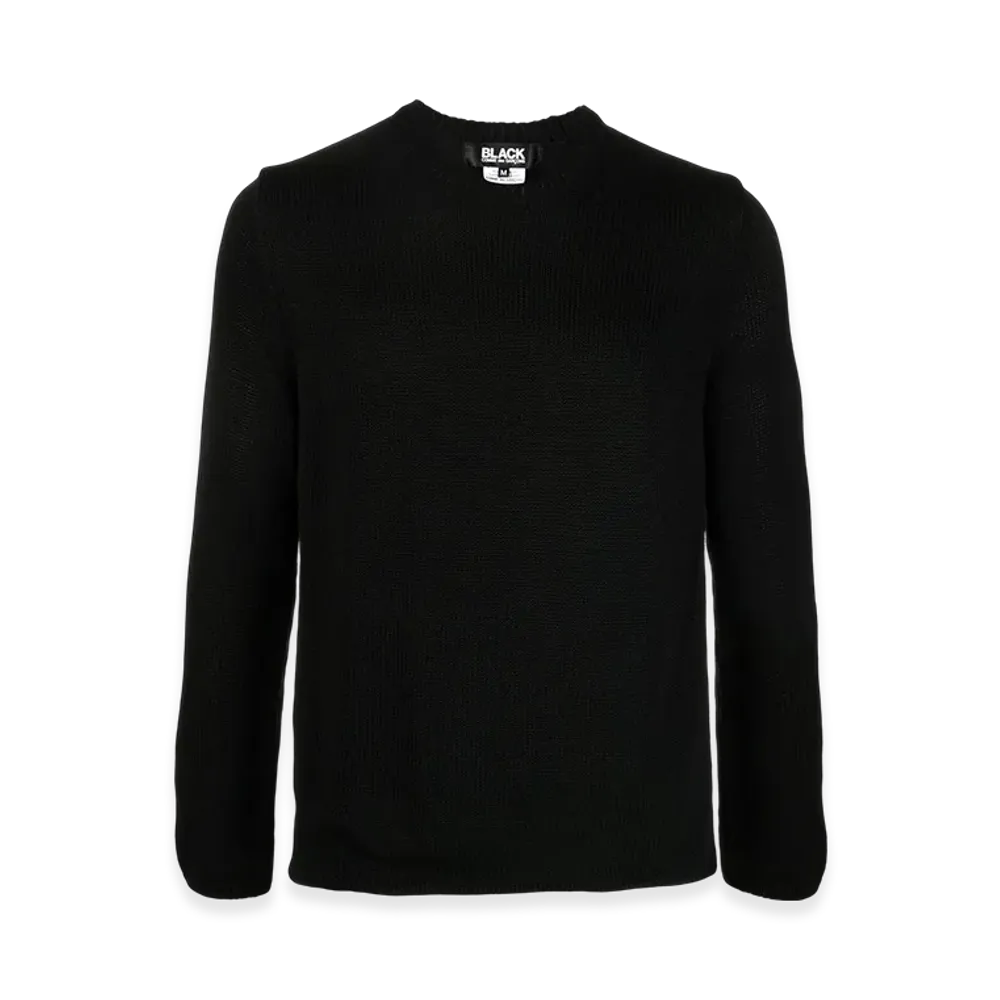 BLACK COMME des GARCONS Reversible Pullover "Black"