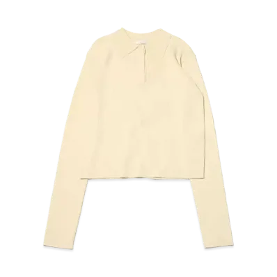 atmos pink Back Ribbon Kaikin Rib Knit "Ivory"