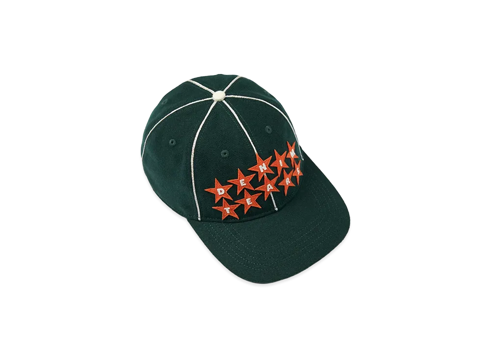 DENIM TEARS Star Logo Baseball Cap "Green"
