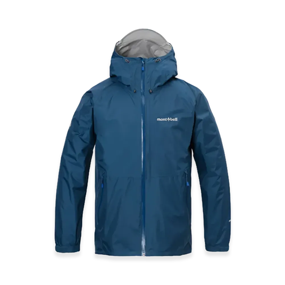 mont-bell Pack Wrap Rain Jacket "Blue Green"
