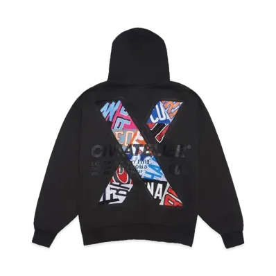 SNKRDUNK x CIVIATELIER 10TH ANNIVERSARY CHOICE IS YOURS NBA REMAKE HOODIE #005 "BLACK"