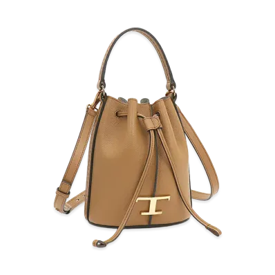 TOD'S Women's Leather T Timeless Handbag "Kenya"