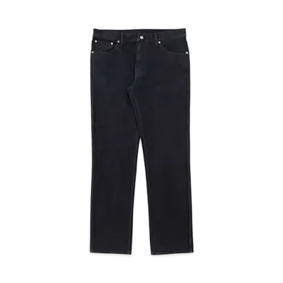 visvim FLUXUS 03 (DRY PIQUE) "Black"