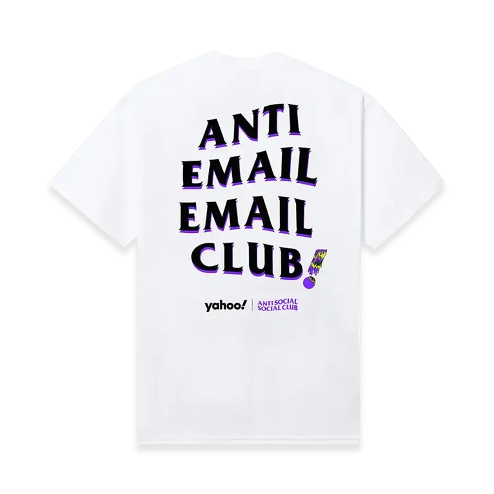 ANTI SOCIAL SOCIAL CLUB x Yahoo! AEEC Tee "White"