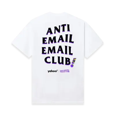ANTI SOCIAL SOCIAL CLUB x Yahoo! AEEC Tee "White"