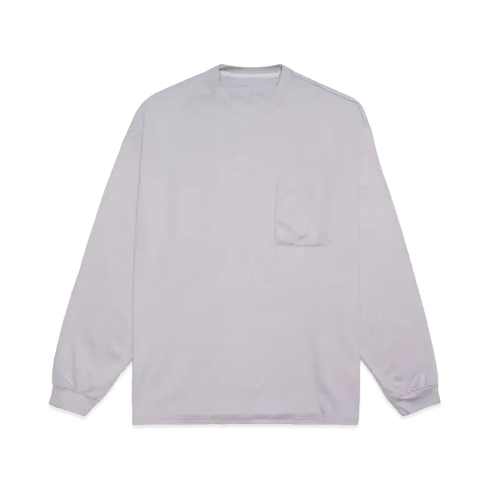 GOOPiMADE 3D L/S Pocket Tee "L-Gray"