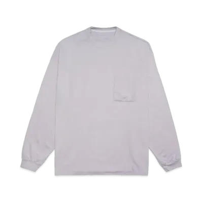 GOOPiMADE 3D L/S Pocket Tee "L-Gray"