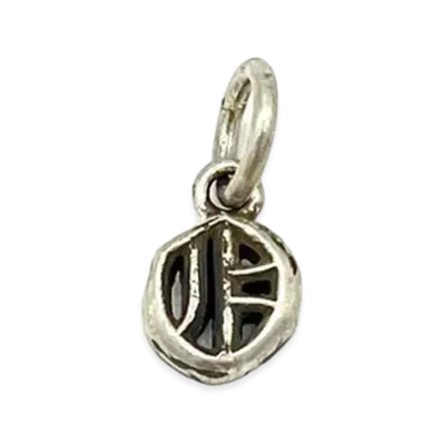 Chrome Hearts Alphabet Stack Charm O Initial Charm "Silver"
