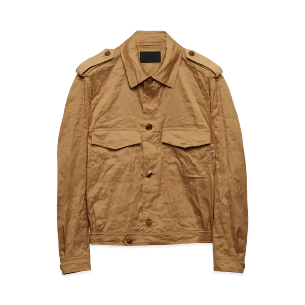 PRADA Men's Cotton Jacket "Khaki"