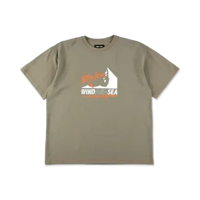 WIND AND SEA x ROKX Photo Tee "Olive"